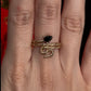 Onyx Snake Ring • RTS