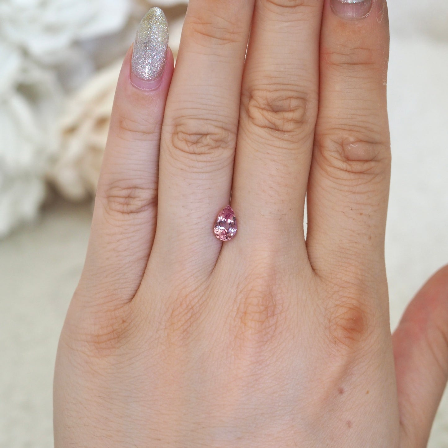 1.06ct Pear Dragon Garnet