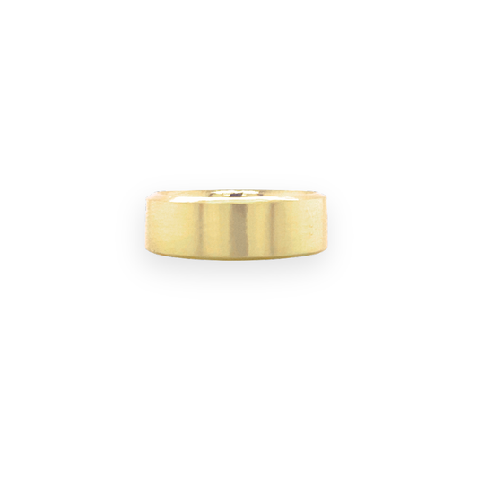 8mm Beveled Edge Ring Band