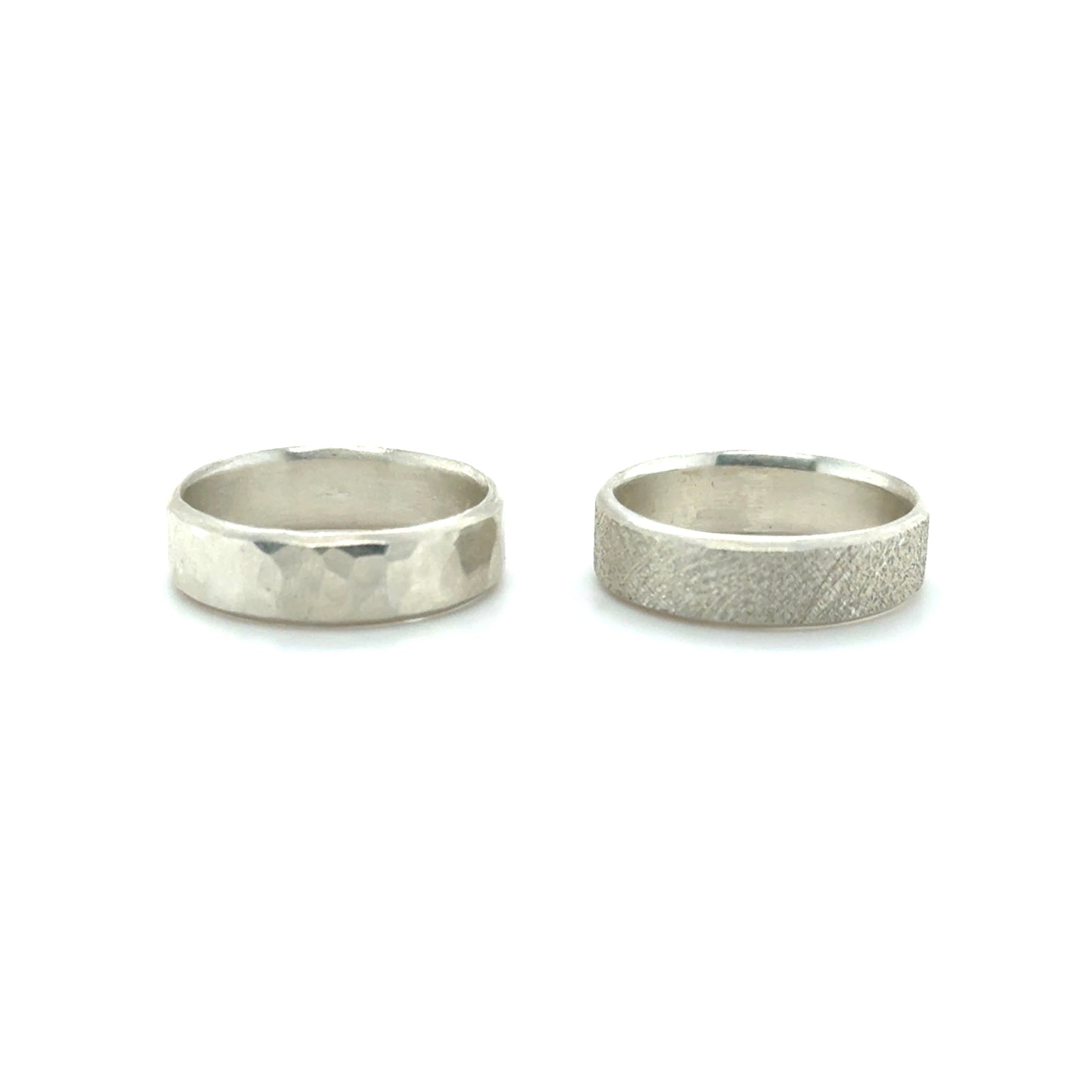 Beveled Edge Ring Band • Sterling Silver