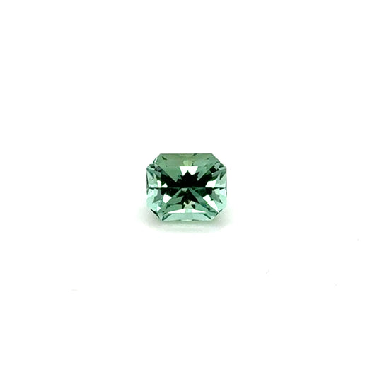 1.29ct Mint Green Radiant Cut Tourmaline