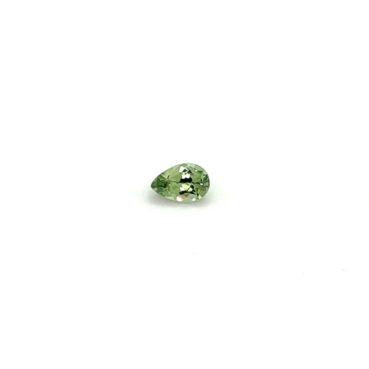 0.52ct Mint Green Pear Sapphire