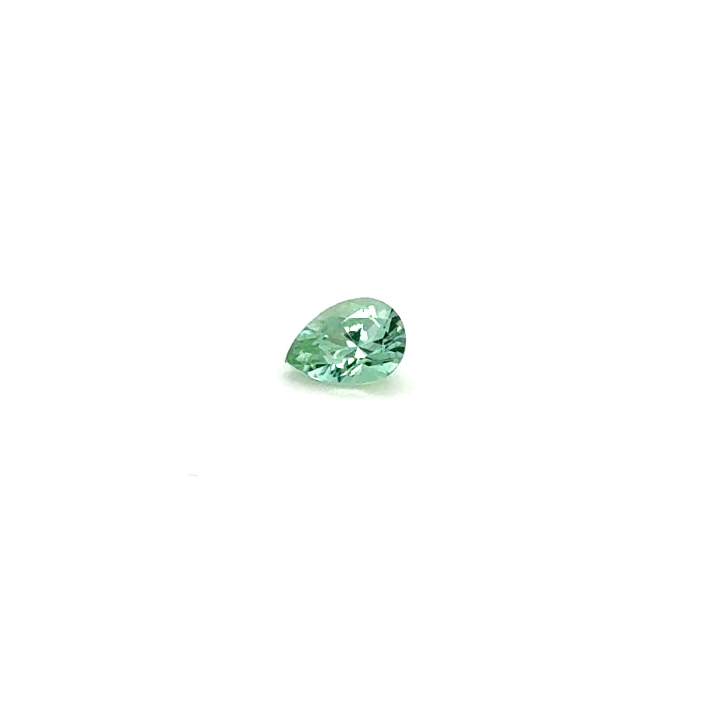 0.72ct Mint Green Pear Tourmaline