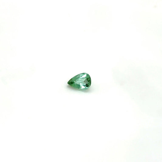 0.74ct Vivid Mint Green Pear Tourmaline