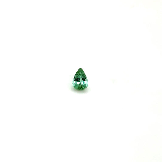 0.74ct Vivid Mint Green Pear Tourmaline