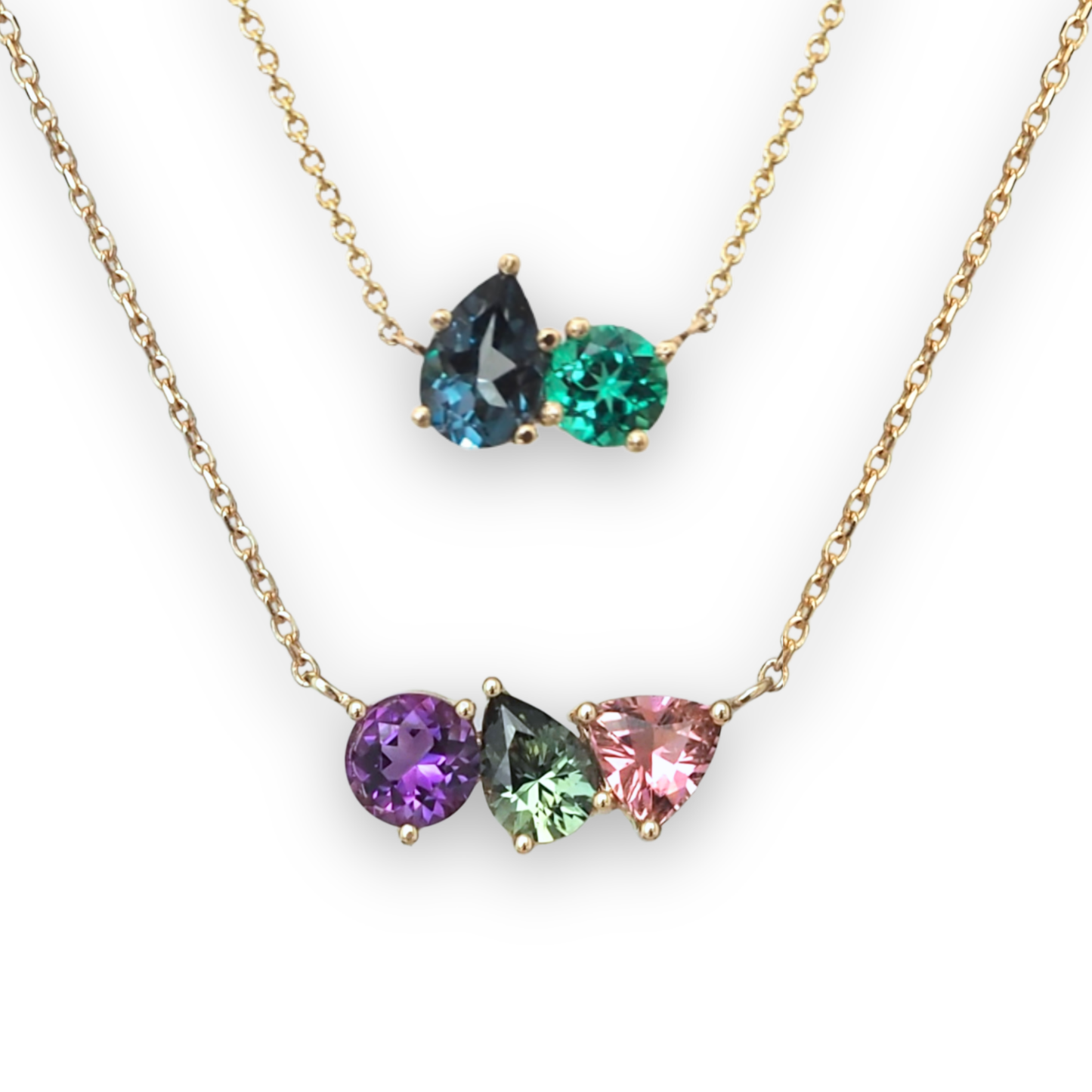 Build Your Own Birthstone Floating Necklace