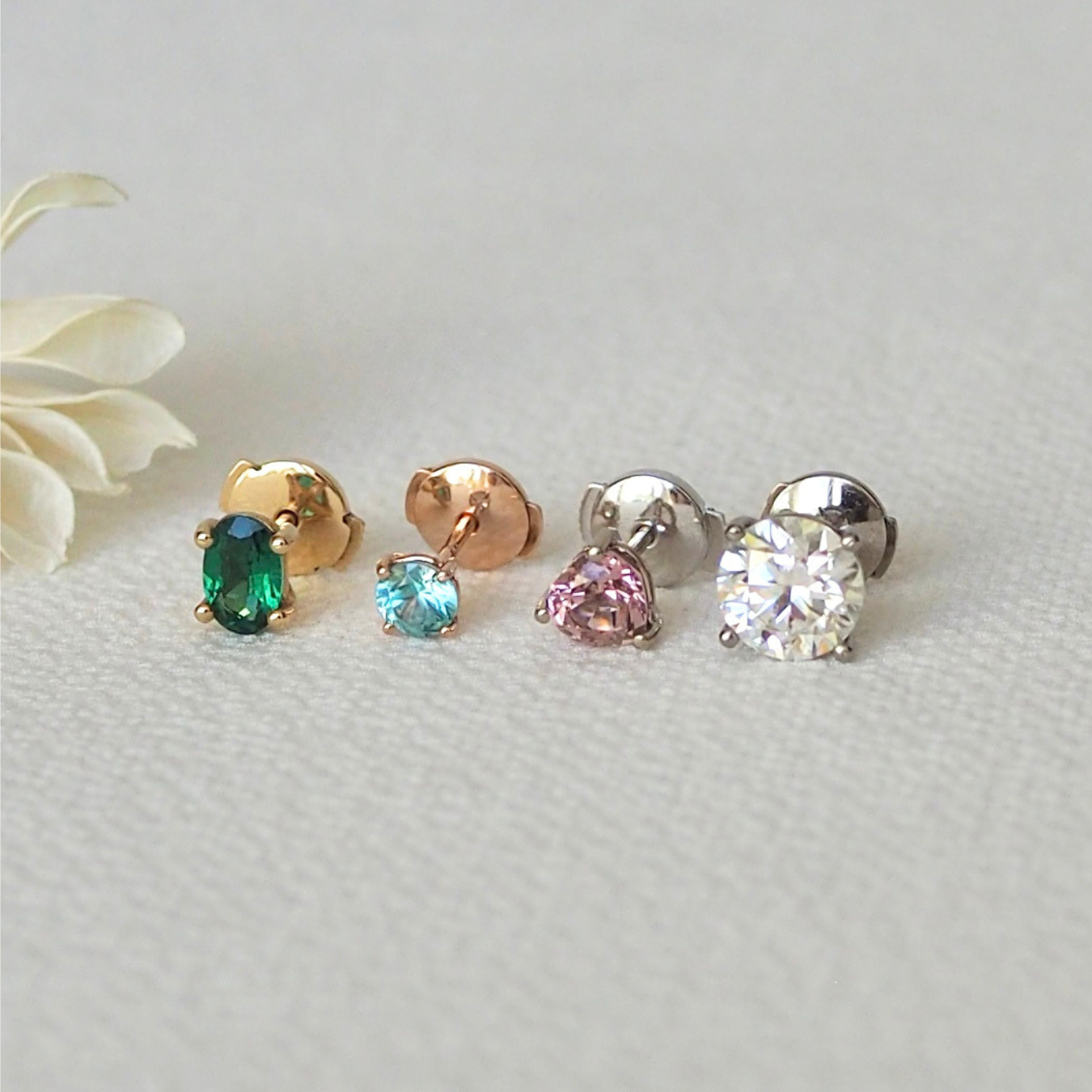 Build Your Own Secure-Lock Earring Setting