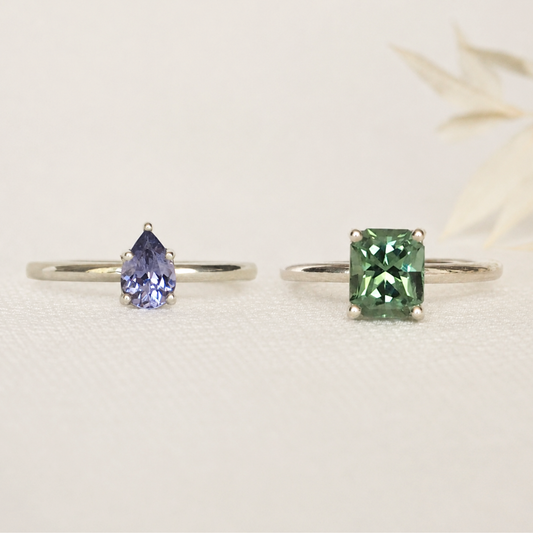 Build Your Own Solitaire Ring • Sterling Silver