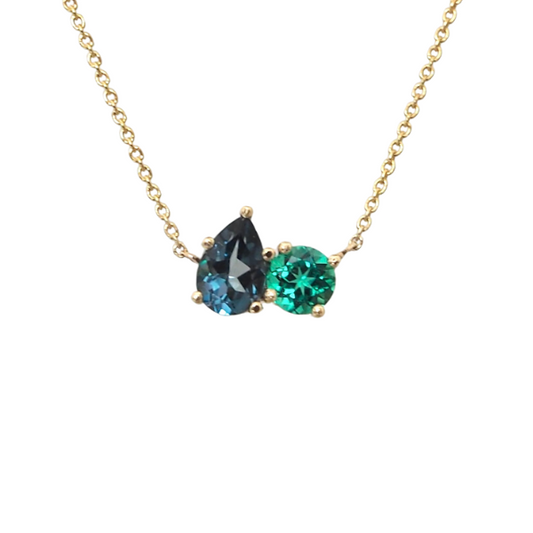 Build Your Own Birthstone Floating Necklace