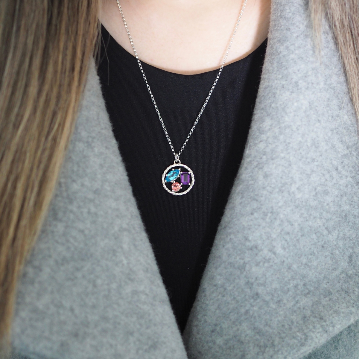 Build Your Own Circle of Us Pendant • Sterling Silver