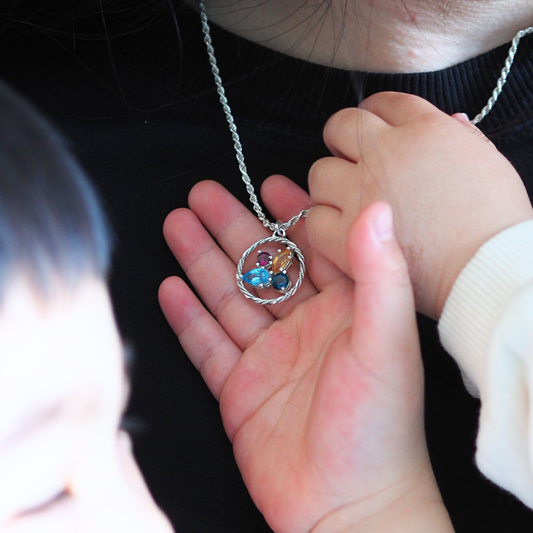 Build Your Own Circle of Us Pendant • Sterling Silver