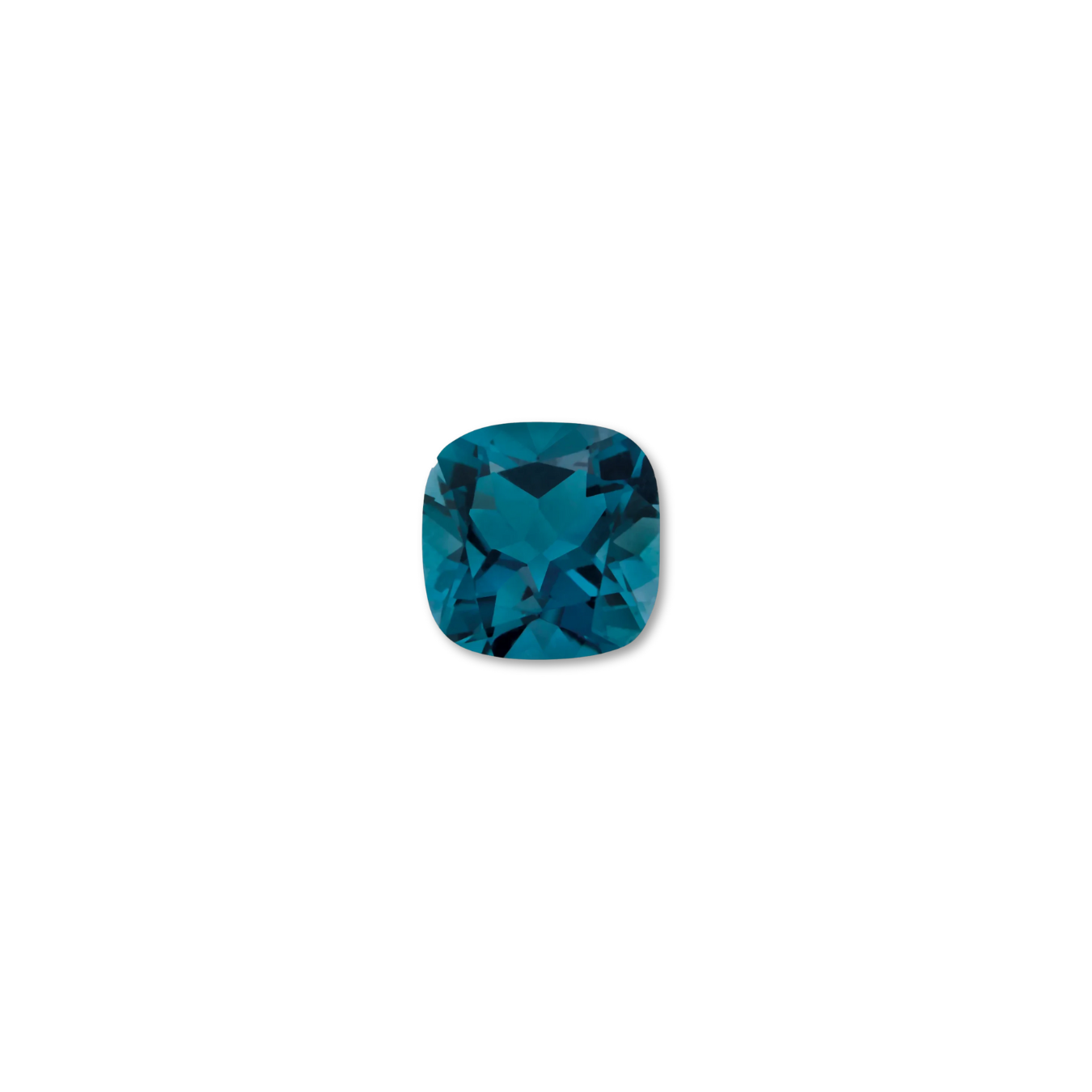 Cushion Cut London Blue Topaz