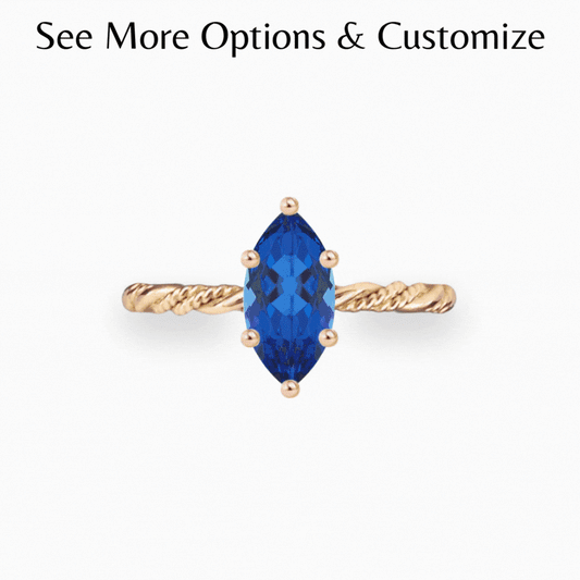Customize Marquise Unity Ring