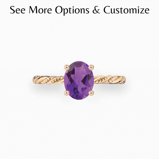 Customize Oval Unity Ring