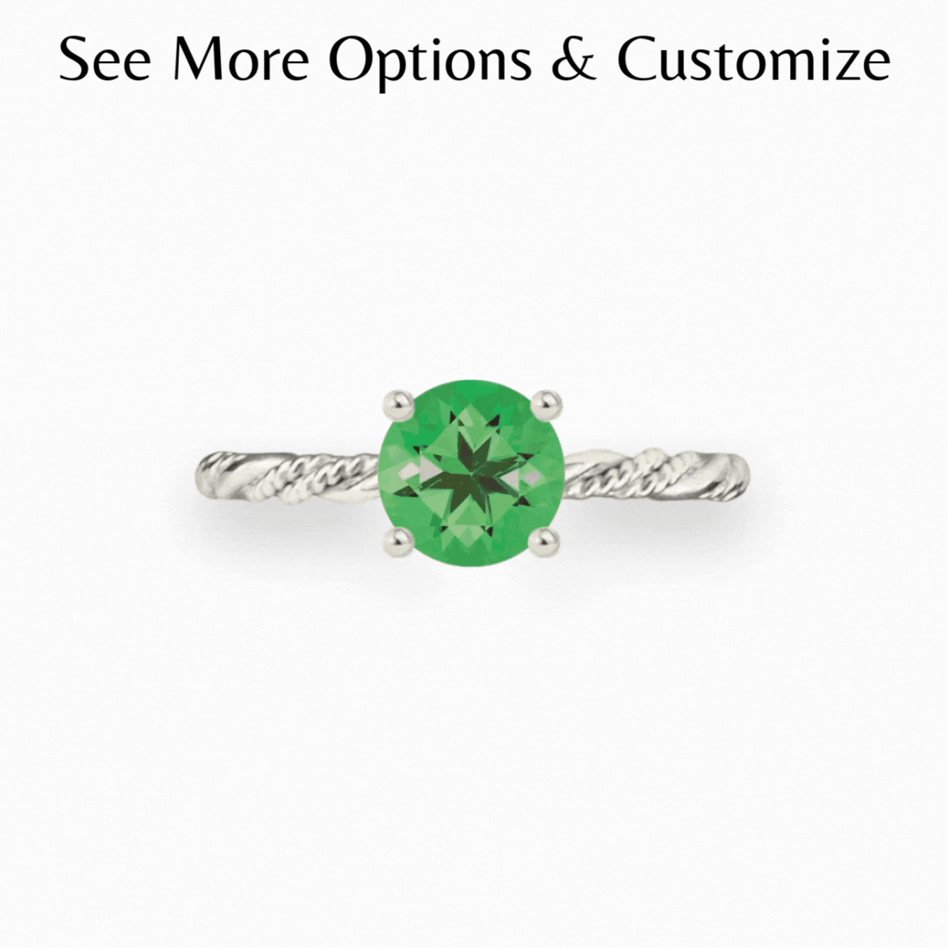 Customize Round Unity Ring • Sterling Silver
