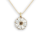 White Day's Eye Pendant