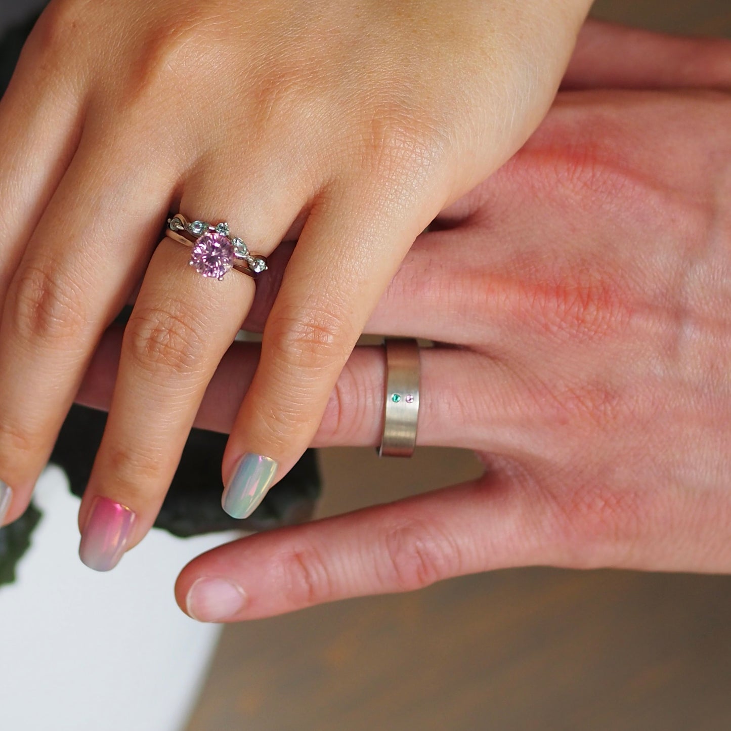 Customize Birthstone Cigar Band