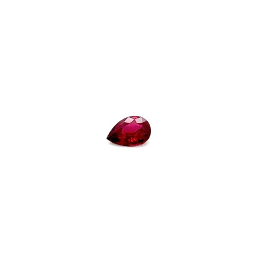 0.30ct Pear Cut Ruby