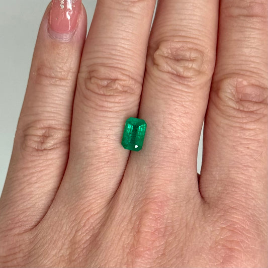 1.51ct Octagon Emerald