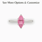 Customize Solitaire Marquise Ring • Sterling Silver