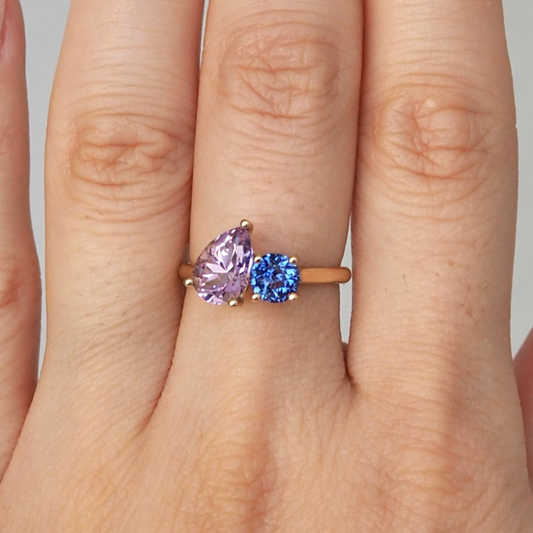 Build Your Own Toi et Moi Ring