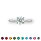 Customize Solitaire Ring • Sterling Silver