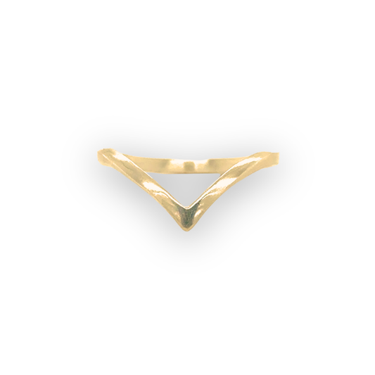 Square Chevron Ring