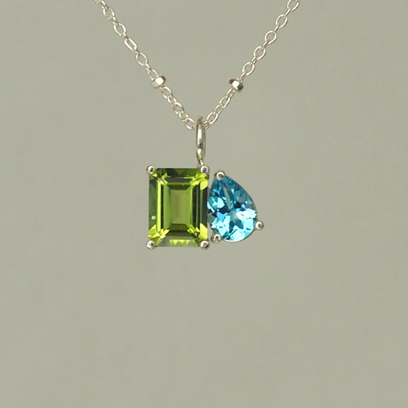 Build Your Own Toi et Moi Pendant • Sterling Silver