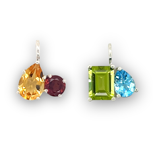 Build Your Own Toi et Moi Pendant • Sterling Silver