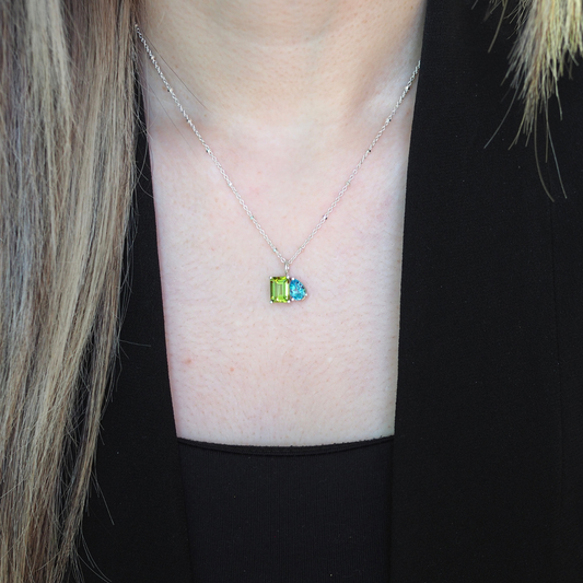 Build Your Own Toi et Moi Pendant • Sterling Silver