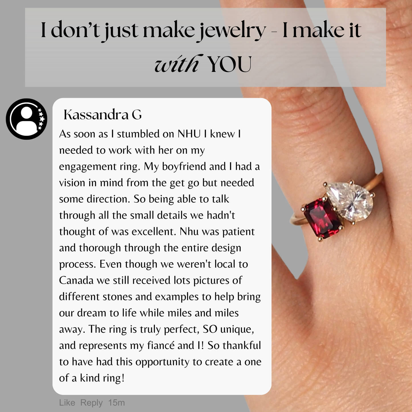 Build Your Own Toi et Moi Ring