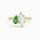 Customize Toi et Moi Ring No.1