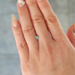 0.62ct Trillion Green Sapphire