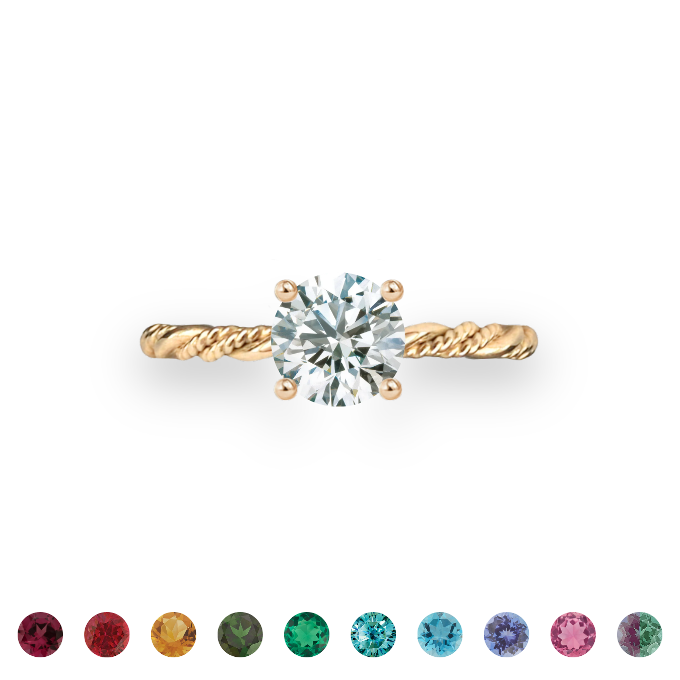 Customize Round Unity Ring
