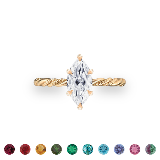 Customize Marquise Unity Ring