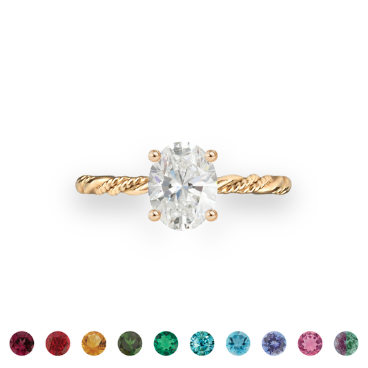 Customize Oval Unity Ring