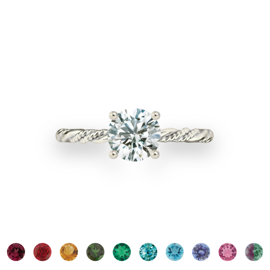 Customize Round Unity Ring • Sterling Silver