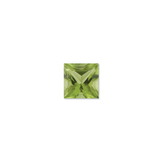 Princess Cut Peridot