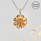 Yellow Day's Eye Pendant • Sterling Silver