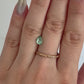 0.67ct Mint Green Pear Tourmaline