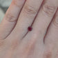 0.39ct Red Round Spinel