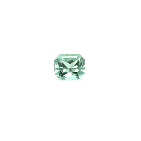 1.29ct Mint Green Radiant Cut Tourmaline