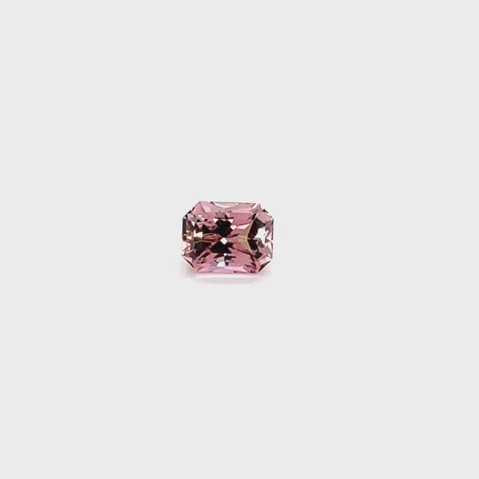 1.71ct Radiant Pink Tourmaline
