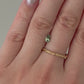 0.52ct Mint Green Pear Sapphire