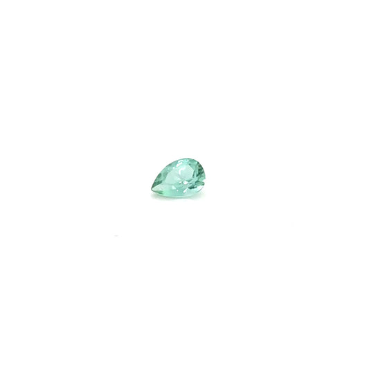 0.67ct Mint Green Pear Tourmaline