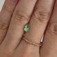 0.72ct Mint Green Pear Tourmaline