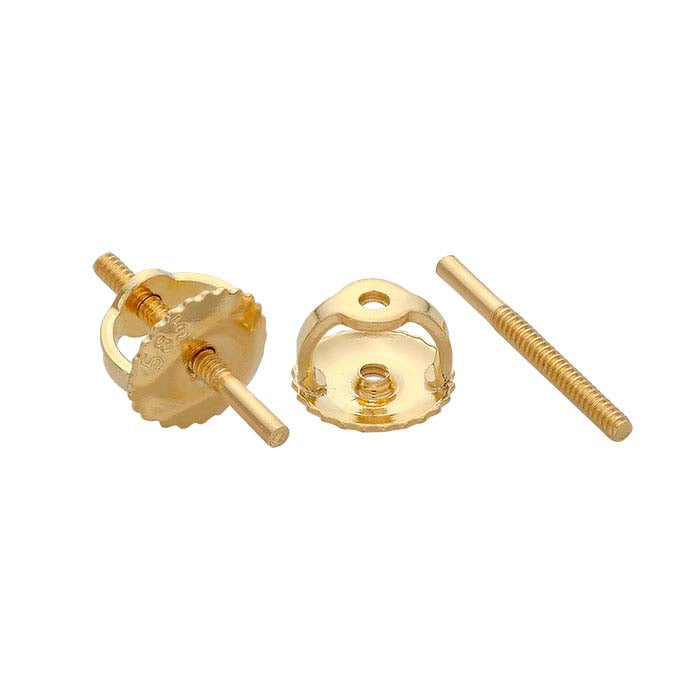 Build Your Own Screw Backing Earring Setting