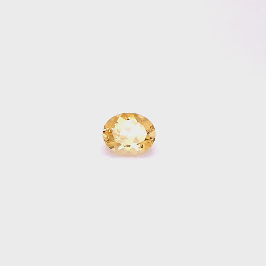 Oval Citrine
