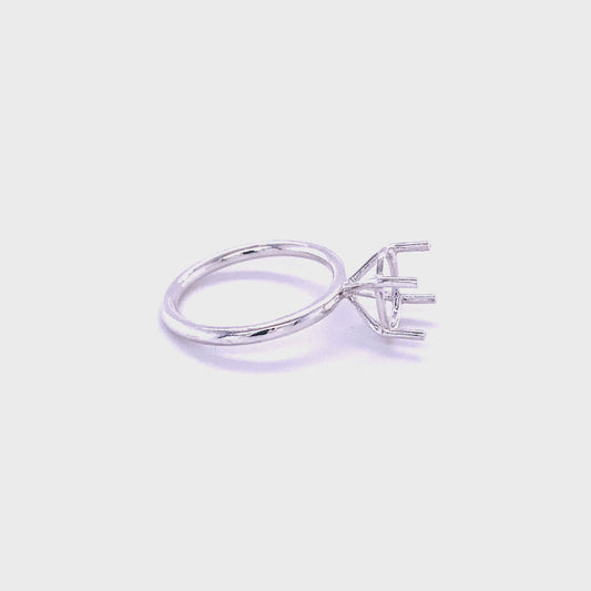 Build Your Own Solitaire Ring • Sterling Silver
