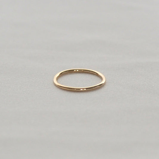 14K 1.3mm Rounded Band